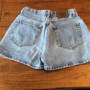 Calvin Klein Jean shorts.